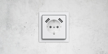 SCHUKO® USB-Steckdose bei Elektro-Latzel Elektroinstallation e.K. in Hof