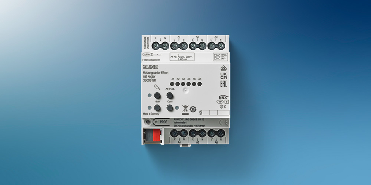 KNX Heizungsaktor 6-fach bei Elektro-Latzel Elektroinstallation e.K. in Hof